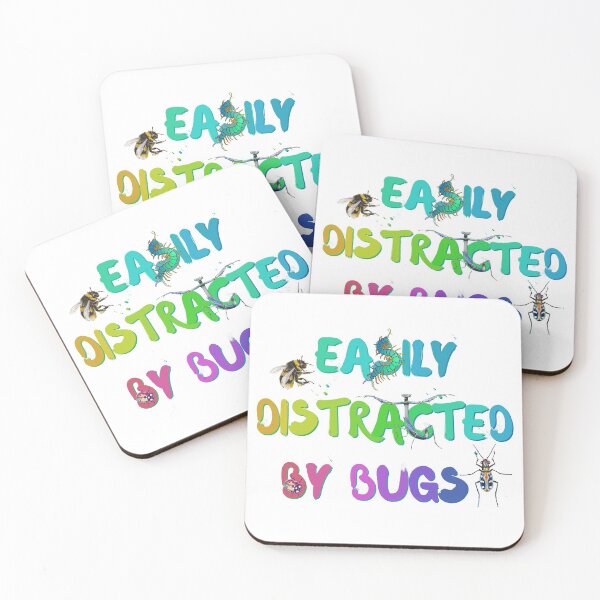 Item preview, Easily Distracted by Bugs - Rainbow Edit designed and sold by techno-mantis.