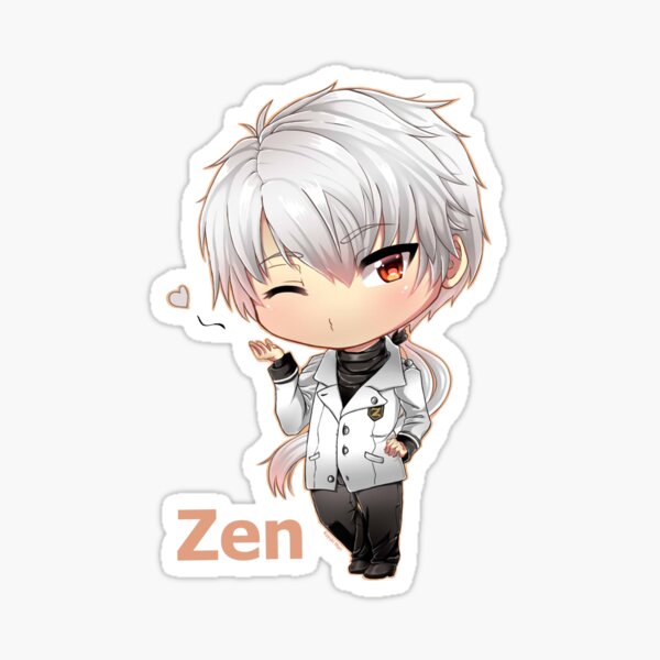 "Mystic Messenger Zen" Sticker for Sale by KoyukiMori Redbubble