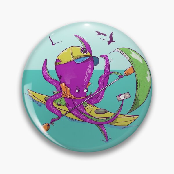 Item preview, Octopus Sea kayaking designed and sold by piedaydesigns.