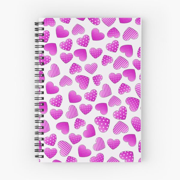 Item preview, corazón rosado día de san valentín lindo patrón femenino chicas coloridas designed and sold by ZenSarah.