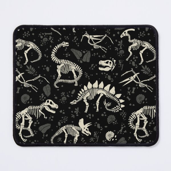 Excavated Dinosaur Fossils Mouse Pad