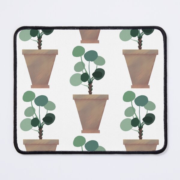 Item preview, Cute potted Chinese money plant  - Pilea peperomioides succulent in a pot design designed and sold by Balsamista-art.