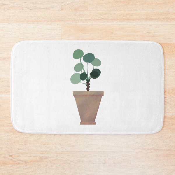 Item preview, Cute potted Chinese money plant  - Pilea peperomioides succulent in a pot design designed and sold by Balsamista-art.