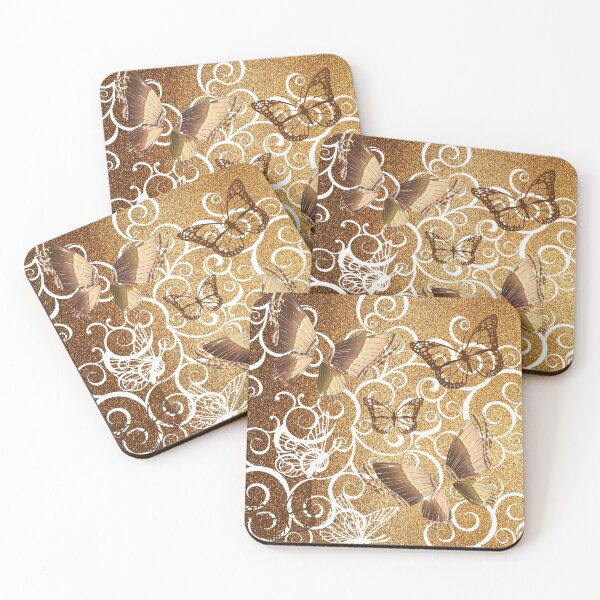 Item preview, BUTTERFLY - PATTERN METALLIC designed and sold by Kwayako.