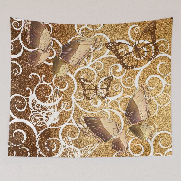 Item preview, BUTTERFLY - PATTERN METALLIC designed and sold by Kwayako.