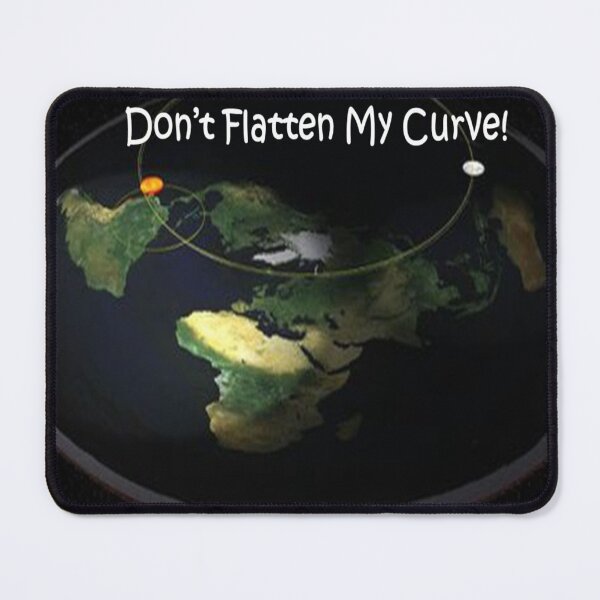 Item preview, Don't flatten my Curve! designed and sold by ChaChings.