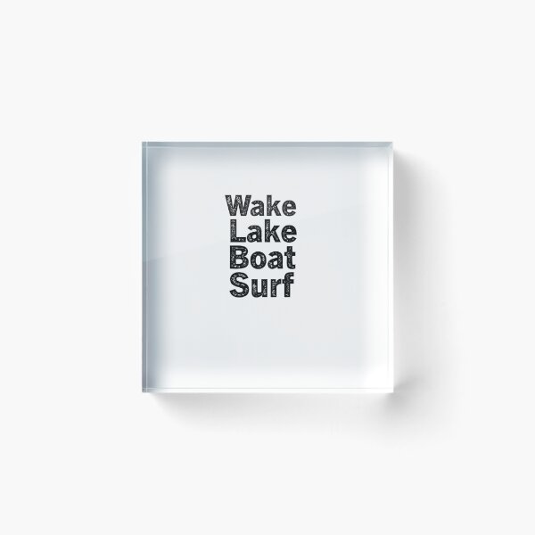 Item preview, Wake Lake Boat Surf designed and sold by aliaiffa.