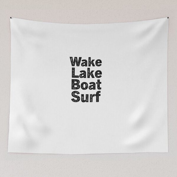 Item preview, Wake Lake Boat Surf designed and sold by aliaiffa.