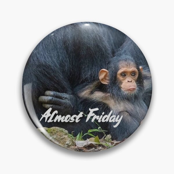 Item preview, Almost Friday Vibing Monkey designed and sold by JoeyGsShop.