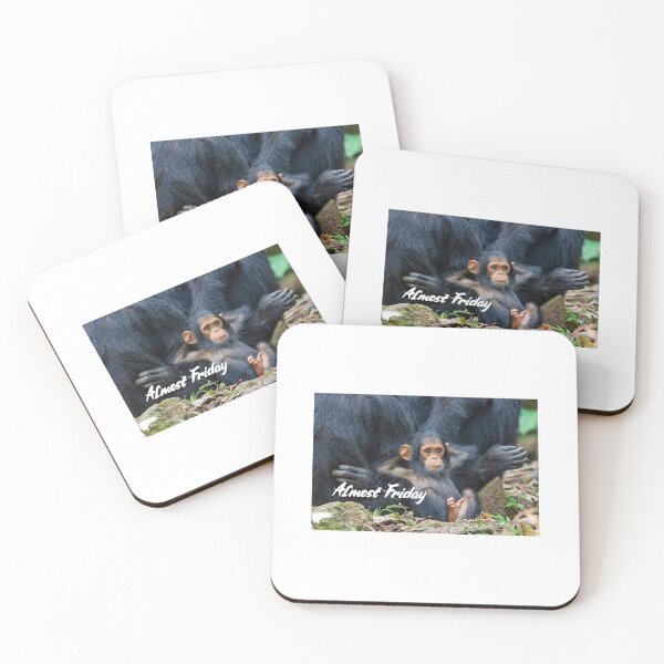 Item preview, Almost Friday Vibing Monkey designed and sold by JoeyGsShop.