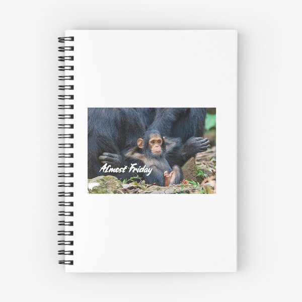 Item preview, Almost Friday Vibing Monkey designed and sold by JoeyGsShop.