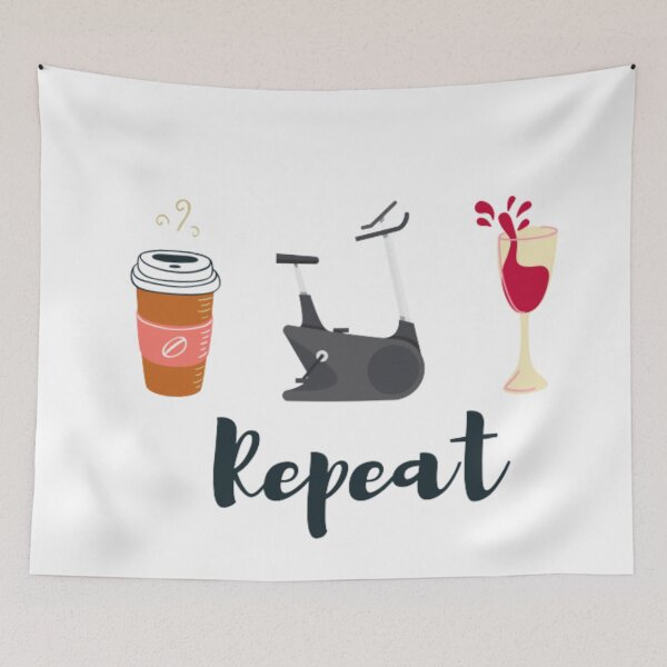 Item preview, Coffee Pelo Wine Repeat designed and sold by mariahparker1.