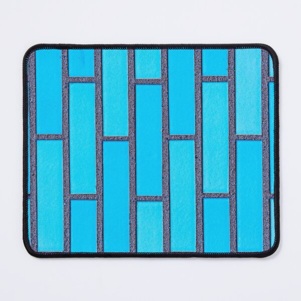 Item preview, Turquoise Blue Brick  designed and sold by newburyboutique.