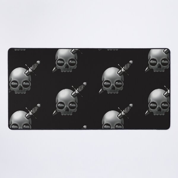 Item preview, Cute Sword Skull (Heart Eyes) designed and sold by Lisa Ghosheh.