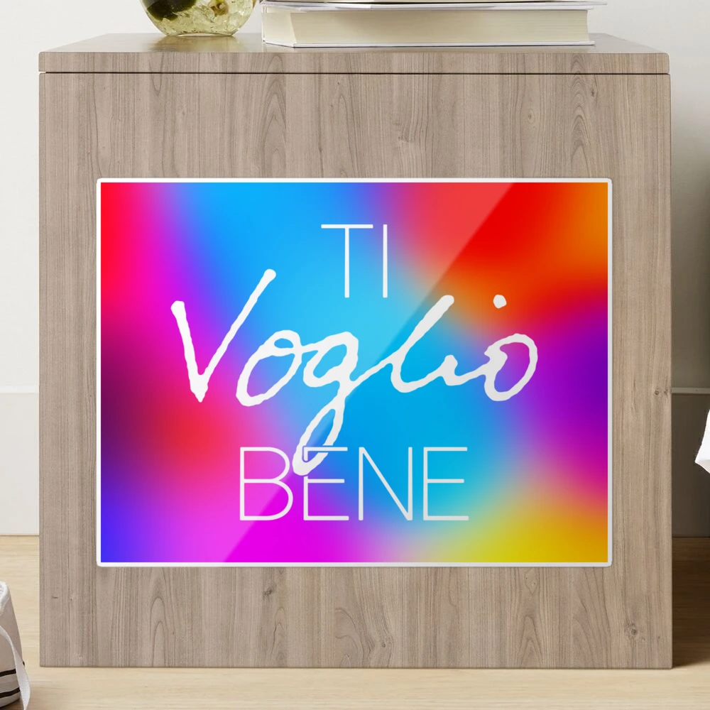 Ti Voglio Bene Sticker for Sale by Horacio Martinez