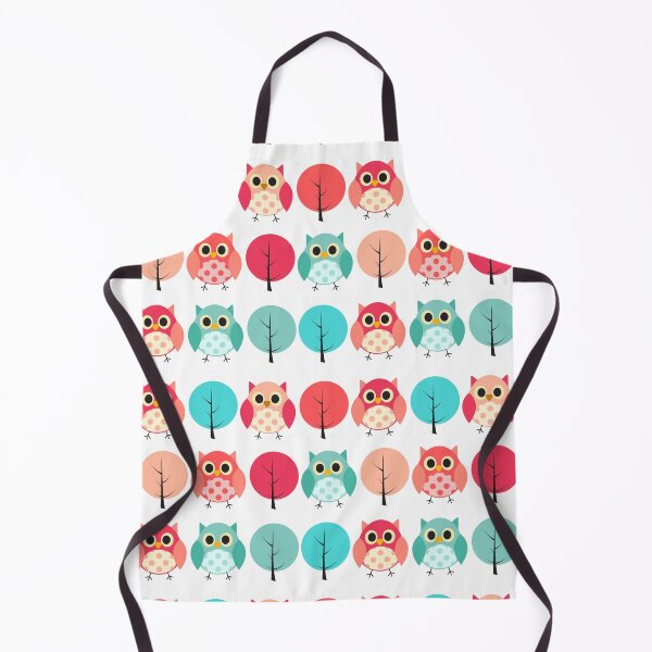 Item preview, Cute, Funny, kawaii, Owl Pattern,  Red, Green, Blue  designed and sold by Jaydee001.