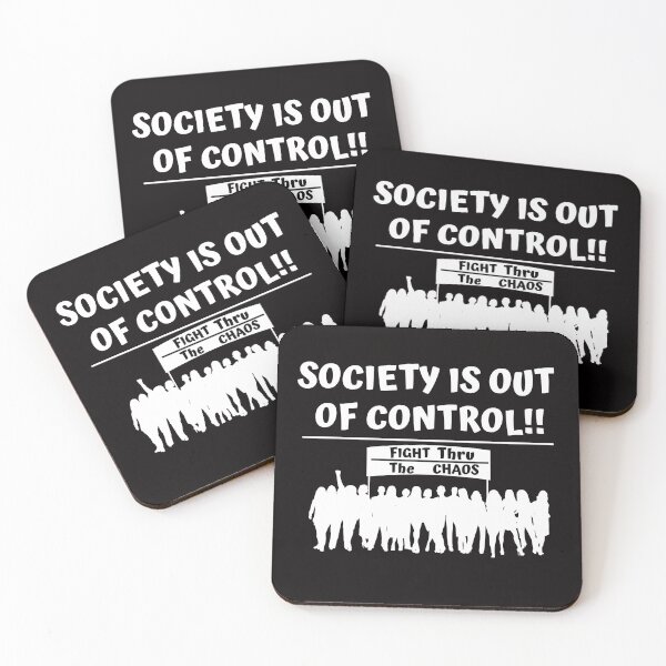 Item preview, Society is Out of Control designed and sold by passiveink.