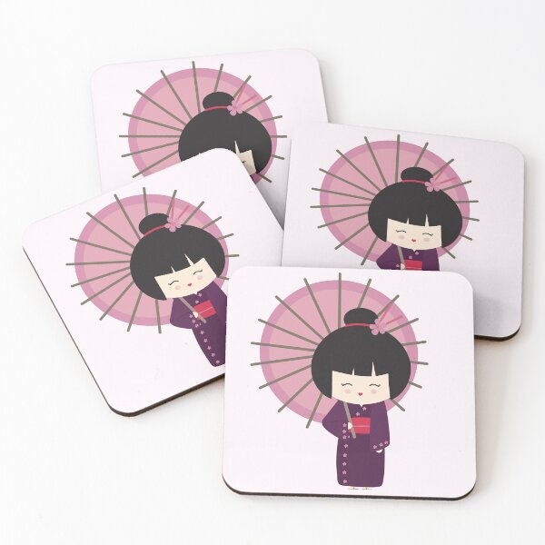 Item preview, Kawaii Girl Japan Japanese Kimono Umbrella  designed and sold by Simplyy  Unique.