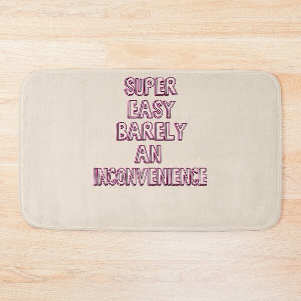 Item preview, Super Easy Barely An Inconvenience Pitch Meeting Inspired Tight Font Text Quote    designed and sold by Aigilowagner.