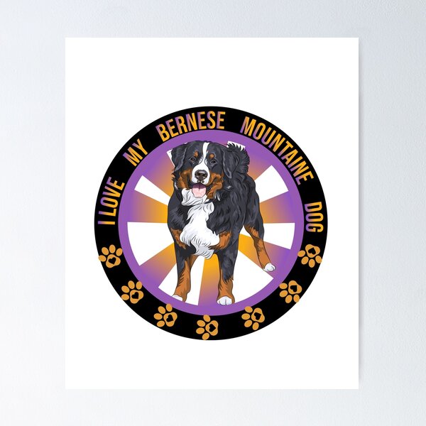 Item preview, I love My Bernese Mountain Dog designed and sold by AmeliaStore1.