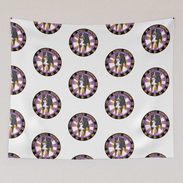 Item preview, I love My Bernese Mountain Dog designed and sold by AmeliaStore1.