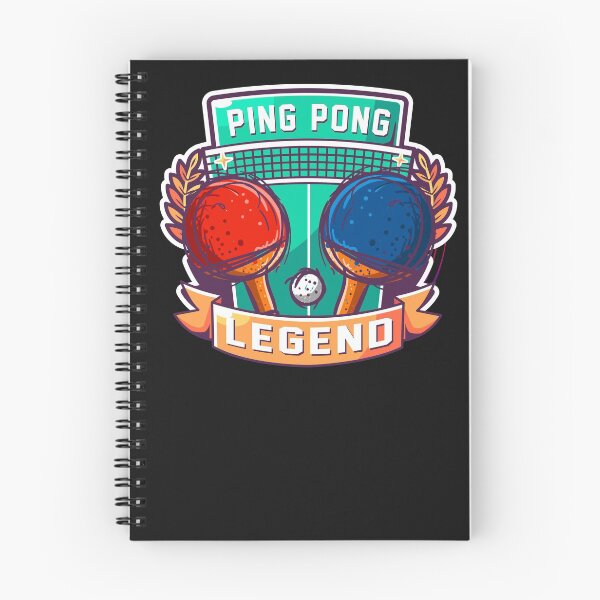 Aperçu de l'œuvre Idée de cadeau de légende de ping-pong créée et vendue par Músico Ilustre.