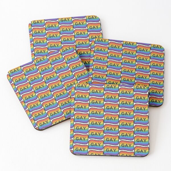 Item preview, Gay Rainbow Flag Patch designed and sold by Zebra-and-Dog.