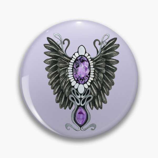 Item preview, Angel wings with amethyst and filigree designed and sold by KnowingWonder.