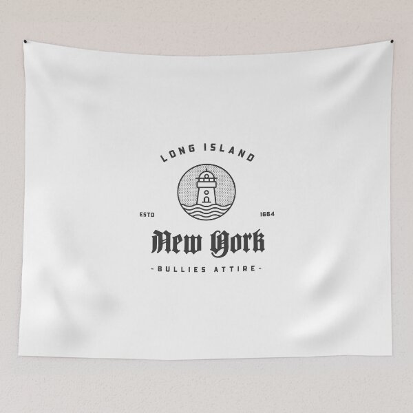 Item preview, Long Island Lighthouse Design (charcoal letters) designed and sold by Ty Turpin.