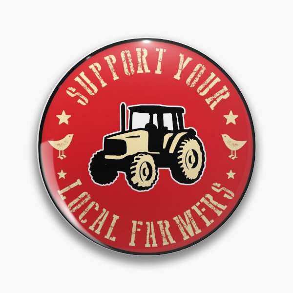 Item preview, Vintage Style Support Your Local Farmers designed and sold by wingstar.
