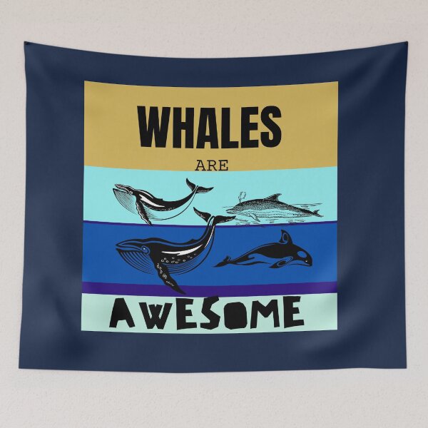 Item preview, Whales are awesome. designed and sold by BronikowskiART.