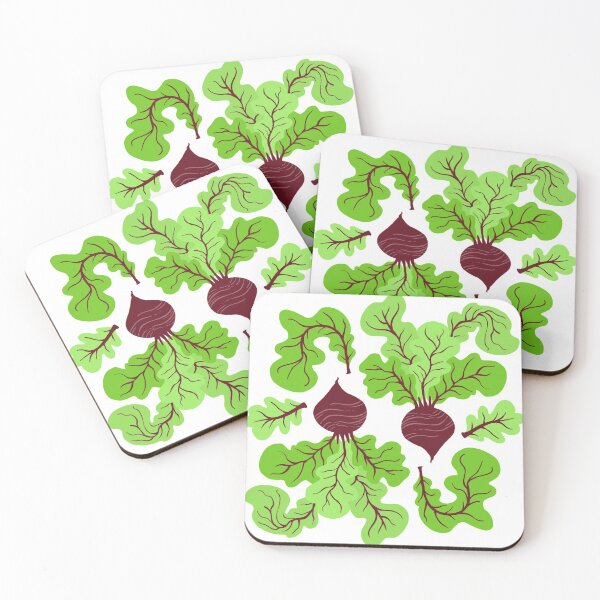 Item preview, Beets and Leaves Pattern  designed and sold by AppalachianAir.