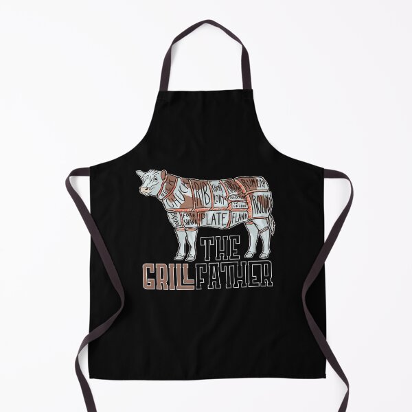 Item preview, The GrillFather | Funny Dad Husband Grandpa Uncle Friend Grilling & BBQ Lover Meat Humor Joke for Men designed and sold by MadrigueraSM-.