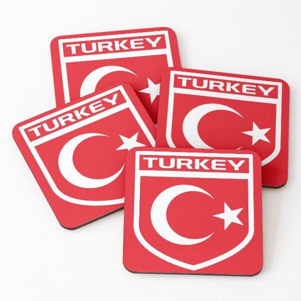 Item preview, Turkey Flag Badge designed and sold by Cestus.