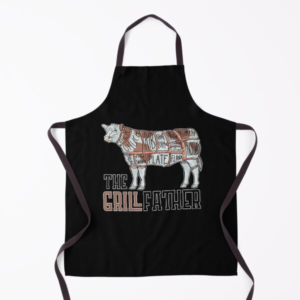 Item preview, The GrillFather | Funny Dad Husband Grandpa Uncle Friend Grilling & BBQ Lover Meat Humor Joke for Men designed and sold by MadrigueraSM-.