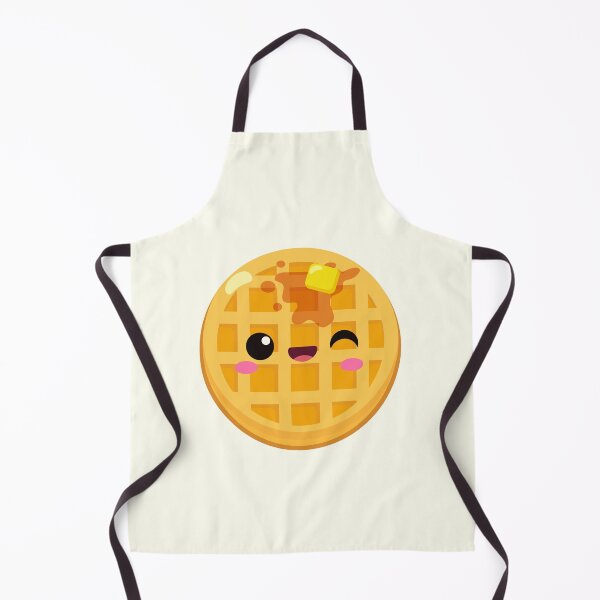 Item preview, Waffle With Syrup And Butter Breakfast Food With Face designed and sold by Simplyy Unique.