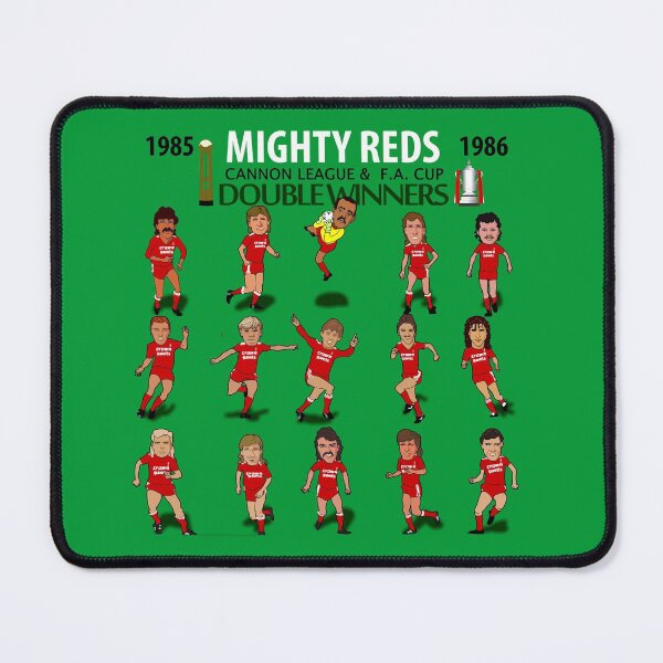 Item preview, Mighty Reds 1986 Double Winners designed and sold by Funkybones.