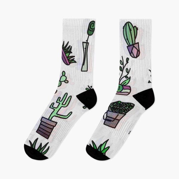 Item preview, Mixed Green Plants in the Pots. Houseplants Cute Collage designed and sold by silviaol.