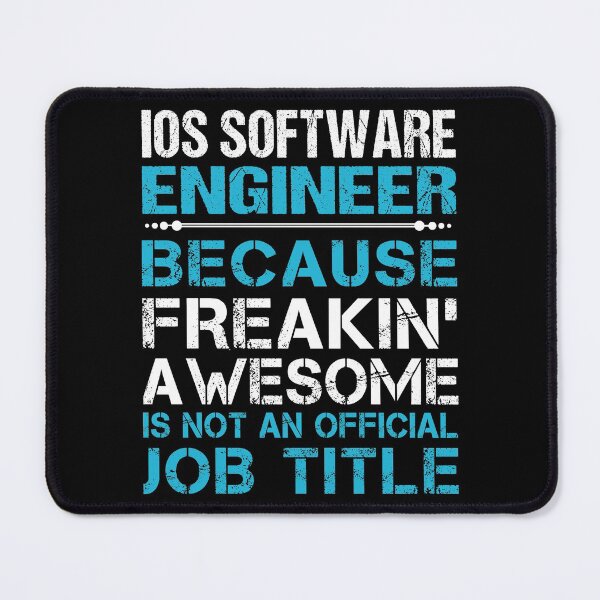Item preview, Ios Software Engineer T Shirt - Freaking Awesome Job Gift Item Tee designed and sold by oetate4774.