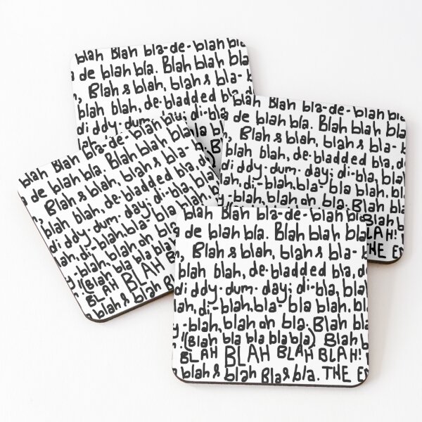 Item preview, Blah blah blah! designed and sold by ChaChings.
