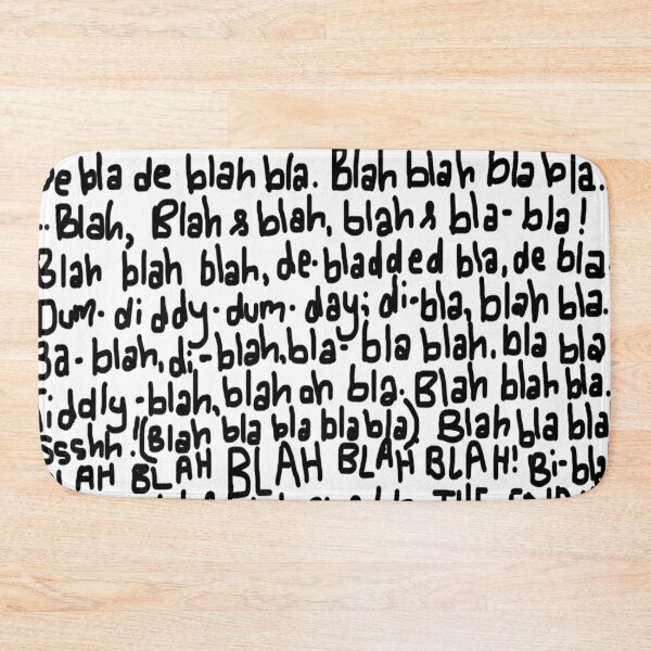 Item preview, Blah blah blah! designed and sold by ChaChings.