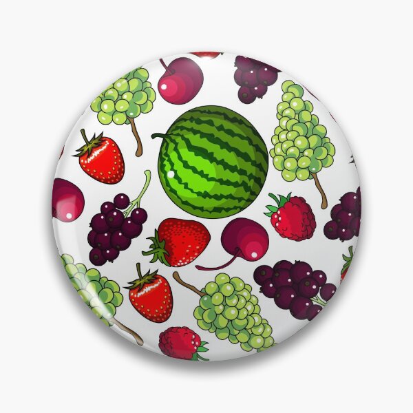 Artikelvorschau, Wassermelone, Trauben, Erdbeeren, Kirschen, Himbeeren, gemischtes Obst entworfen und verkauft von silviaol.