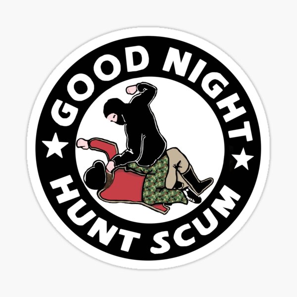 Item preview, Good Night Hunt Scum - Hunt Saboteurs  designed and sold by ResistNormality.