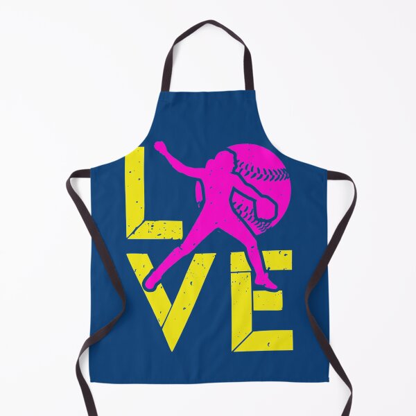 Item preview, LOVE Sport blue Silhouette Softball Player designed and sold by Aigilowagner.