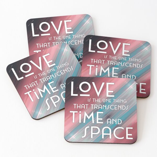 Item preview, Love is the one thing that transcends time and space designed and sold by keilamariadesig.