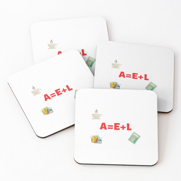 Item preview, The Accounting Equation [A=E+L] designed and sold by LuxCreations.
