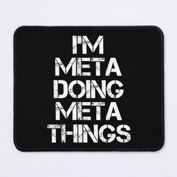 Artikelvorschau, Meta Name T Shirt - Ich bin Meta Doing Meta Things Name Gift Item Tee entworfen und verkauft von chezeva.