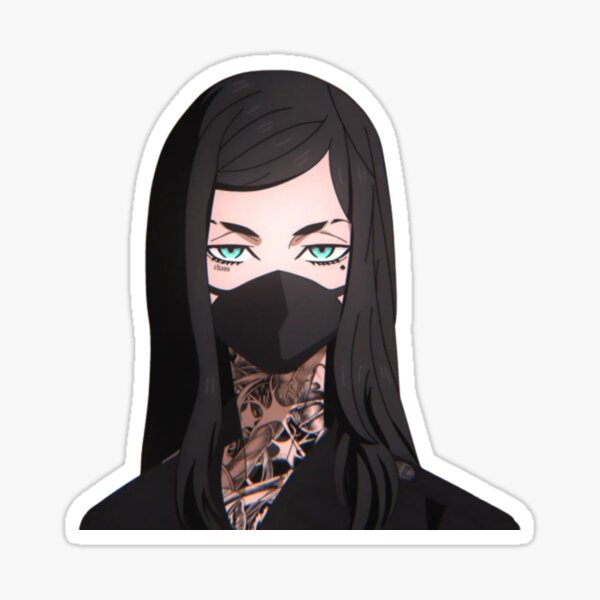 Sanzu edgy edit Tokyo Revengers Sticker