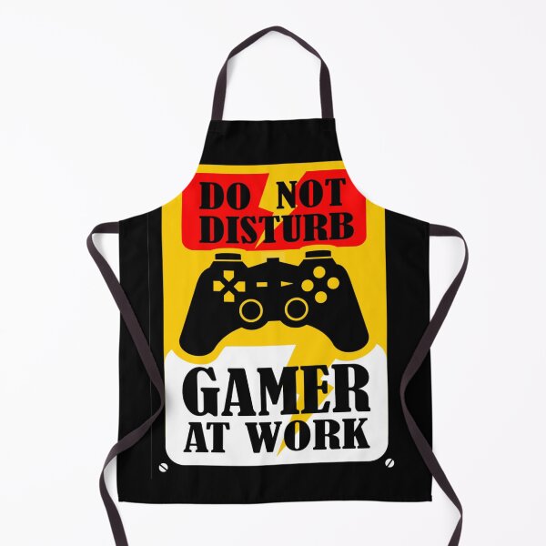 Item preview, Funny Gamer Do Not Disturb Gamer At Work designed and sold by MARCOS LILI.