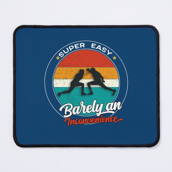 Item preview, Funny Fencing Premium retro vintage Super easy barely an inconvenience designed and sold by Aigilowagner.